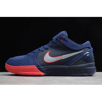 Undefeated x Nike Kobe 4 IV Protro Dark Blue Red AV6339-040 Shoes